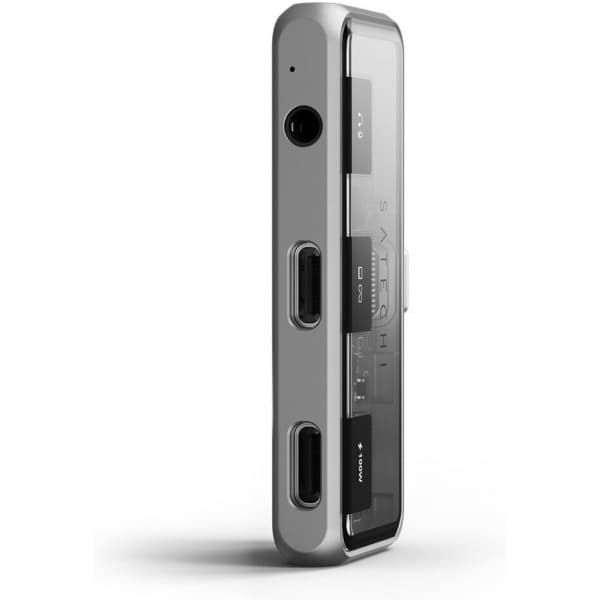 Satechi Mobile XR -USB-C-hubb med ljudåtergivning, stjärngrå