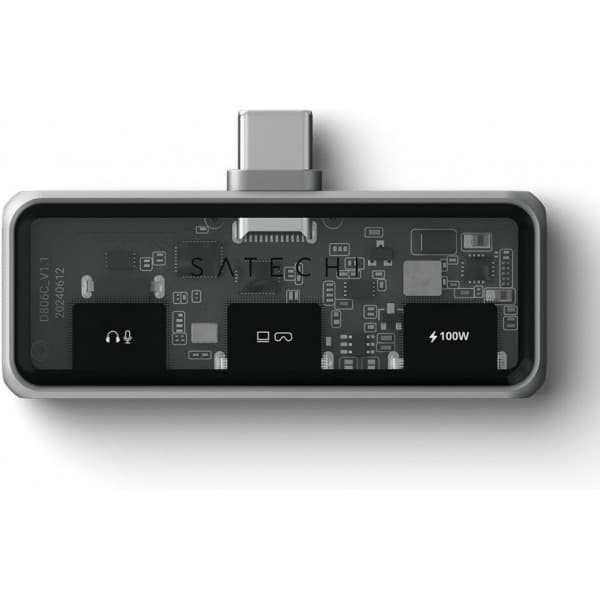Satechi Mobile XR -USB-C-hubb med ljudåtergivning, stjärngrå