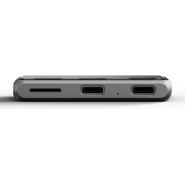 Satechi Mobile XR -USB-C-hub med microSD-läsare, stjärngrå