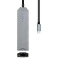 Miniatyrbild 2 av 2: AISENS - USB-C DOCK 5 IN 1, USB-C A 1xHDMI, 1xRJ45, 2xUSB, 1xPD, GRÅ, 15CM