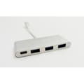 Miniatyrbild 2 av 4: CoolBox COO-HUC3U3PD, USB 3.0 (3.1 Gen 1) Typ-C, USB 3.0 (3.1 Gen 1) Typ-A, USB 3.0 (3.