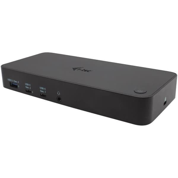 Dockningsstation - I-TEC - USB 3.0 / USB-C / Thunderbolt, 3x 4K/5K dockningsstation + strömförsörjning 70W (CATRIPLEDOCKPDPRO)