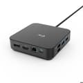Miniatyrbild 1 av 3: I-Tec USB-C HDMI Dual DP Dockningsstation med 100W strömförsörjning - svart - TU