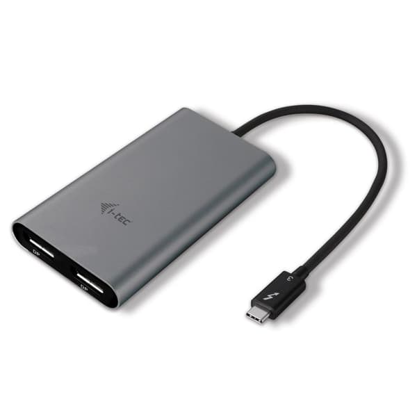 Dockningsstation - I-TEC - Thunderbolt - USB Typ C - HDMI - VGA - DisplayPort