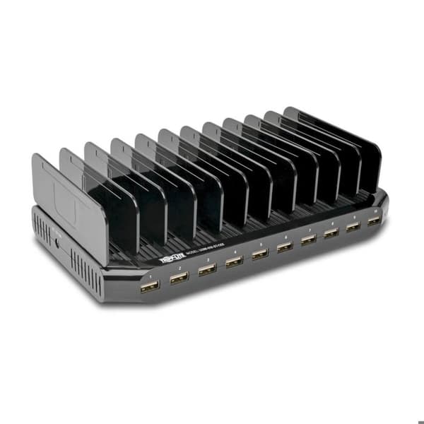 KVM-switch - Tripp Lite - U280-010-ST-CEE - Svart - USB - 10 laddningsportar