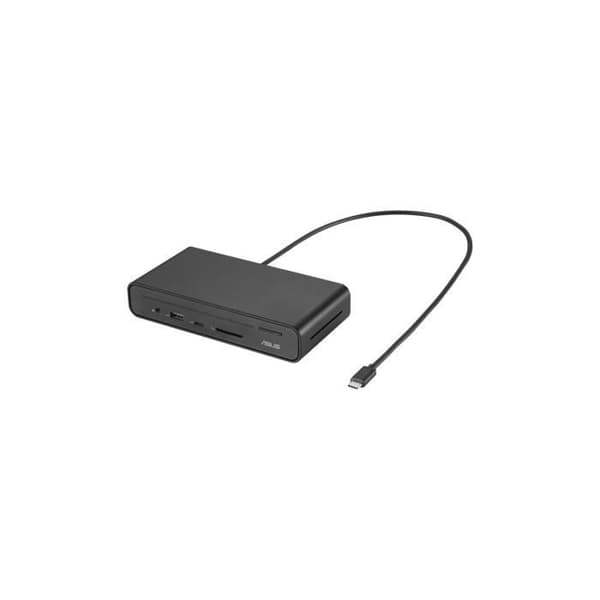 USB-C dockningsstation - ASUS - DC300 - 12 portar - 90W strömförsörjning - Trippelskärm