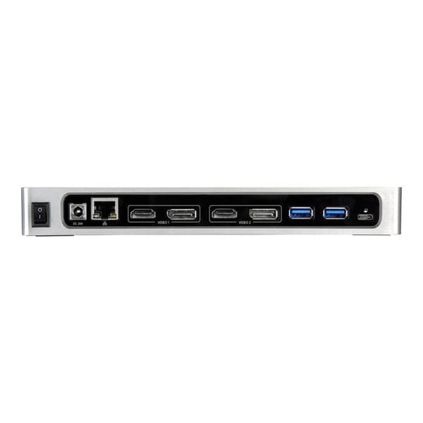 Anslutningsstation - STARTECH.COM - Dubbel 4K-skärm - USB-C - HDMI - DisplayPort