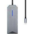 Miniatyrbild 2 av 2: AISENS - USB-C DOCK 8 IN 1, USB-C A 1xHDMI, 1xRJ45, 3xUSB, 1xPD, 1xSD, 1xMICRO SD, GRÅ, 15CM
