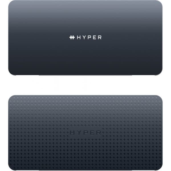 HyperDrive Next USB-C-hubb, 10 portar, minneskortläsare, midnatt blå