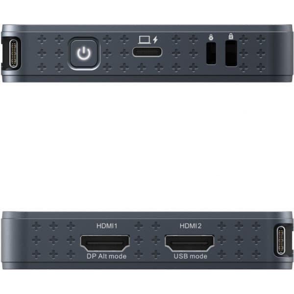 HyperDrive Next USB-C-hubb, 10 portar, minneskortläsare, midnatt blå