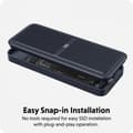 Miniatyrbillede 7 af 11: HyperDrive Next USB4 NVMe SSD-etui, midnatsblå