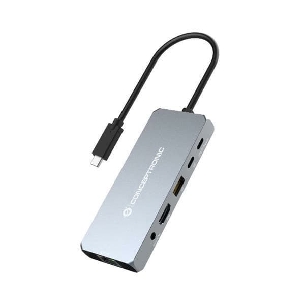 USB-HUB Conceptronic 110519807101 Svart Grå