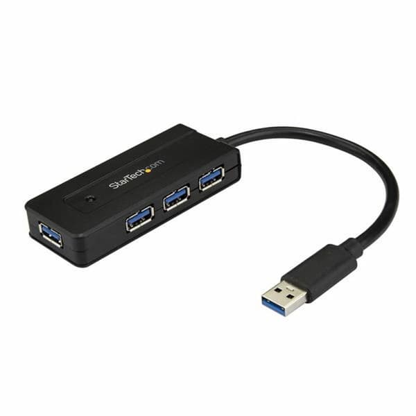 USB-HUB Startech ST4300MINI Svart