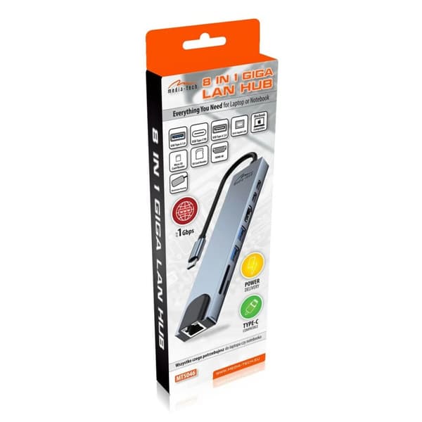 USB-keskitin Media Tech MT5046 100 W