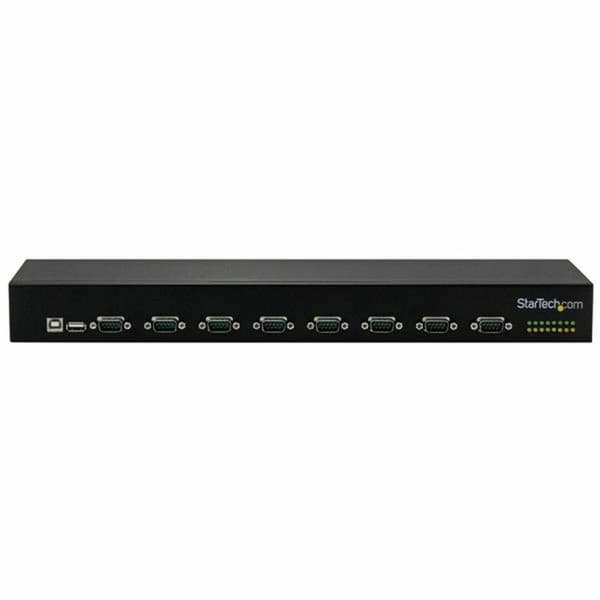 USB Hub Startech ICUSB23208FD Sort