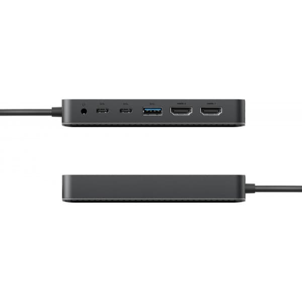 HyperDrive Next Dual 4K HDMI 7-port USB-C-hubb, midnattsblå