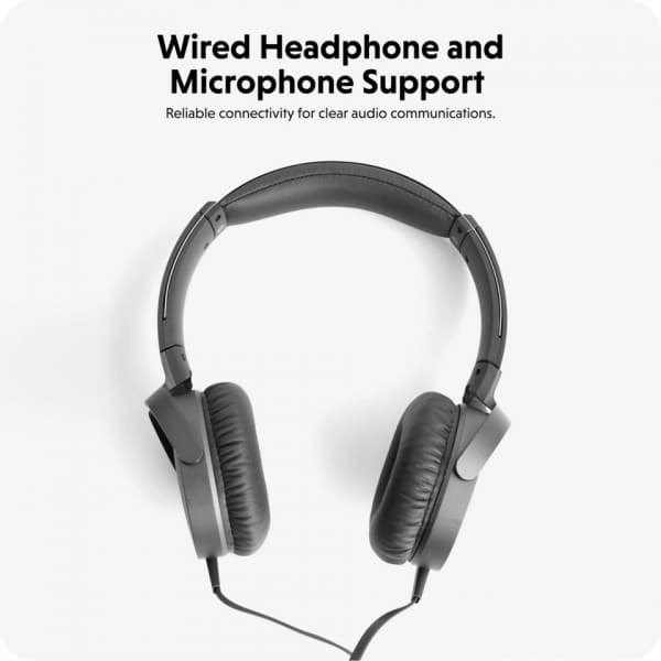 HyperDrive Next Dual 4K HDMI 7-port USB-C-hubb, midnattsblå