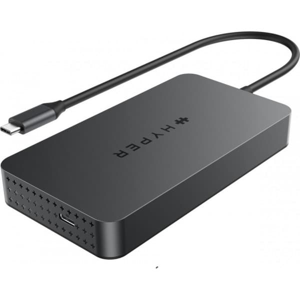 HyperDrive Next Dual 4K HDMI 7 Port USB-C -hubi, keskiyönsininen