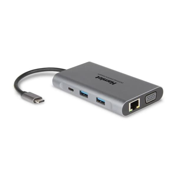 DOCKINGSSTATION - USB-C - VGA, HDMI - GIGE HDKC-PD400V HAMLET