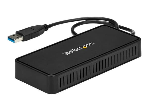 STARTECH USB 3.0 Dual Display DisplayPort 4K 60Hz dockningsstation för bärbar dator - 2x DP 4K 60Hz eller 1x DP 5K 60Hz