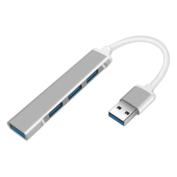 USB hubb med 4 portar – hög hastighet med USB 3.0