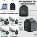 Miniatyrbild 2 av 4: INN Dockningsstation 11 i 1 USB C-adapter med 15W trådlös laddning TYPE-C till HDMI+USB3.0x3+USB-C+RJ45 Gigabit+PD100W+AV