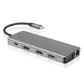 Miniatyrbild 2 av 4: Multifunktionsdockningsstation - TD® - 12 i 1 - Ultra HD 4K - Trippel skärm - USB 3.0-portar