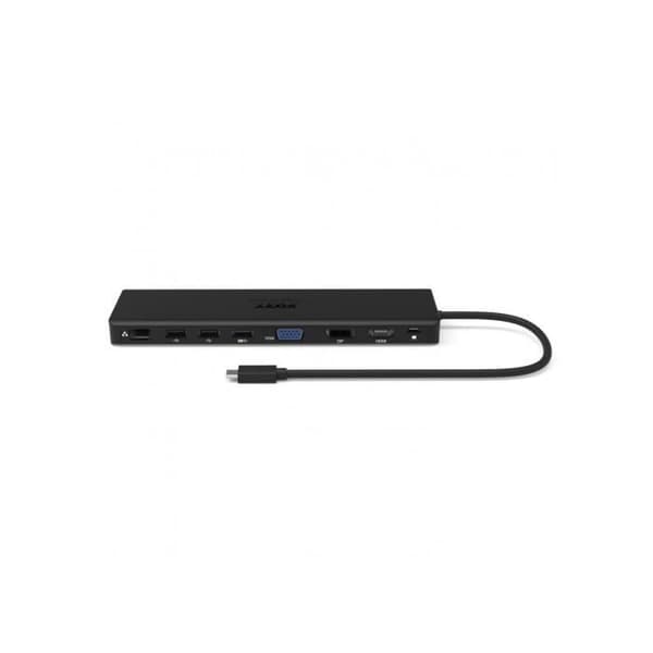 Station för bärbar dator Port TYPE C 11 i 1 TRIPPEL DISPLAY FULL HD PD 100W