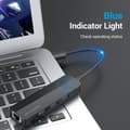 Miniatyrbild 3 av 5: Vention 4-i-1 USB 3.0 till 3x USB 3.0 / Gigabit Ethernet-adapter 0.15M Svart