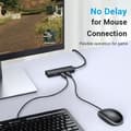Miniatyrbild 5 av 5: Vention 4-i-1 USB 3.0 till 3x USB 3.0 / Gigabit Ethernet-adapter 0.15M Svart
