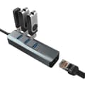 Miniatyrbild 3 av 4: USB-HUB Vakoss TC-4502X Grå