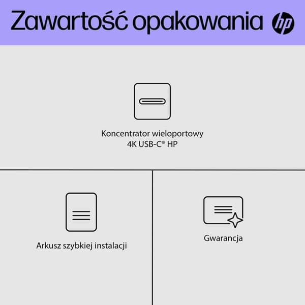 USB Hub HP 6G843AA Sort