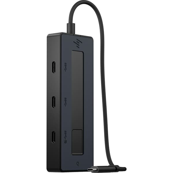 USB Hub HP 6G843AA Sort