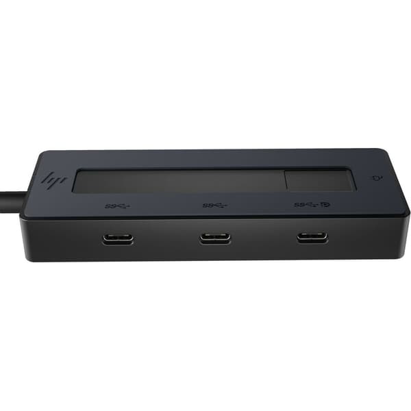 USB Hub HP 6G843AA Sort