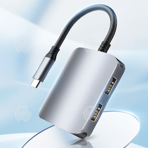 INN USB 3.0 Typ-C 6-i-1 5 Gbit/s HDMI 4K 30 Hz PD 100W SD/TF läsare Multifunktionsadapter