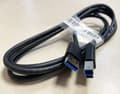Miniatyrbild 3 av 3: USB 3.0 A till B skrivarkabel 1,8 m