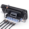 Miniatyrbild 4 av 6: Dockningsstation 5 Gbit/s, 4K vid 60 Hz, PD100W, Ethernet - Serie Baseus GamerX (B00052900811-00) - Svart