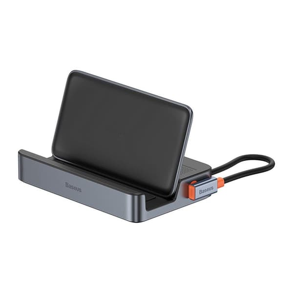 Dockningsstation 5 Gbit/s, 4K vid 60 Hz, PD100W, Ethernet - Serie Baseus GamerX (B00052900811-00) - Svart