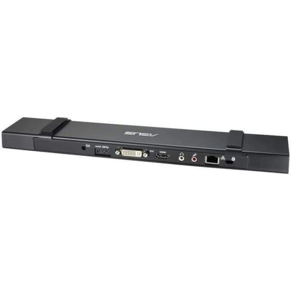 ASUS HZ-3B USB Typ C dockningsstation för bärbar dator - 65 W - 4 x USB-portar - 4 xUSB 3.0 - Nätverk (RJ-45) - HDMI - DVI