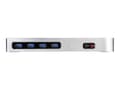 Miniatyrbild 2 av 3: Anslutningsstation - STARTECH.COM - Dubbel 4K-skärm - USB-C - HDMI - DisplayPort