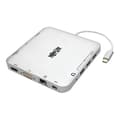 Miniatyrbild 4 av 4: Dockningsstation - Tripp Lite - Tripp Lite USB C Laptop Dockningsstation med mDP, HDMI, VGA, GbE, 4K 30 Hz, Thunderbolt 3 - USB-A