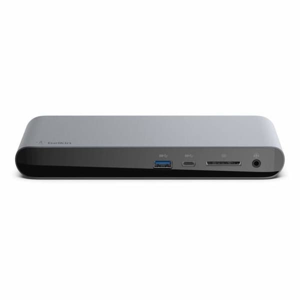 Dock - BELKIN - THUNDERBOLT 3 DOCK - Thunderbolt 3-kabel ingår - FHD-upplösning 1920 x 1080 - Svart