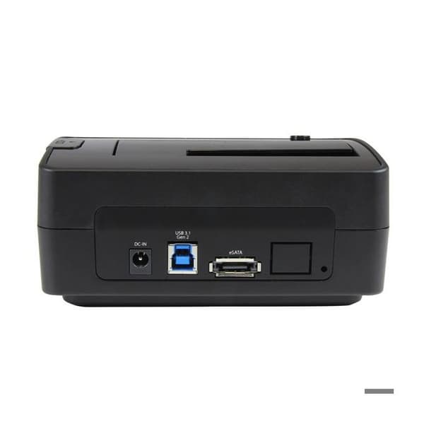 USB 3.1-dockningsstation - STARTECH - 2,5"/3,5" SATA HDD/SSD - USB-A- och USB-C-kablar ingår - eSATA - 6 Gb/s