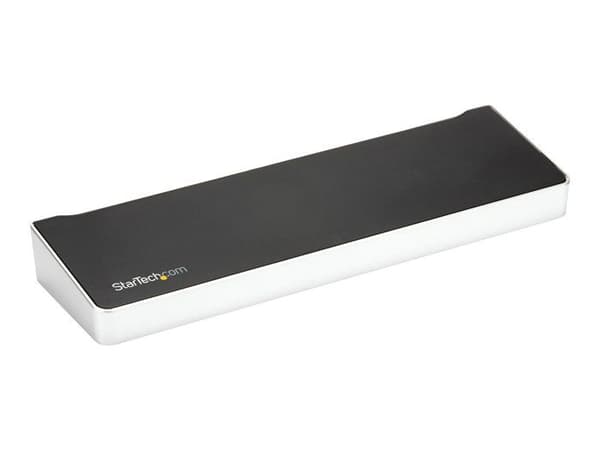 4K Triple Display USB-C dockningsstation för bärbar dator - STARTECH.COM - 2x DP 1x HDMI - Strömförsörjning