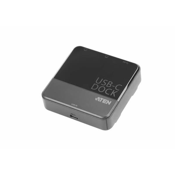 Mini-dock USB-C - ATEN - UH3233 - 4K Ultra HD - USB-C-kabel ingår - USB-C-strömförsörjning