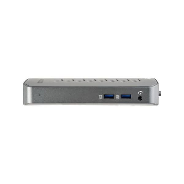 USB-hub - Startech - DK30A2DHUUE - 6 portar USB A - 1 portar RJ-45 - Svart