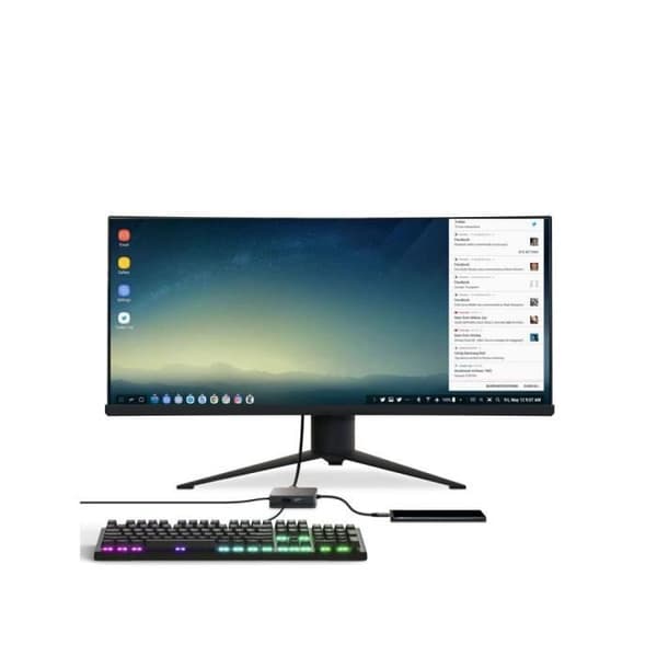 Green Cell 6 i 1 USB-C Adapter HUB Dockningsstation