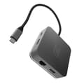 Miniatyrbild 1 av 4: Green Cell 6 i 1 USB-C Adapter HUB Dockningsstation
