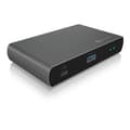 Miniatyrbild 4 av 4: Dock Thunderbolt 4 - IcyBox - ICY BOX - 5-i-1 - 2 Videoutgångar 4k 60Hz - USB-C, USB 3.2 Gen