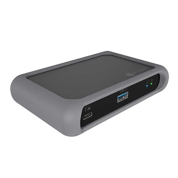 Dock Thunderbolt 4 - IcyBox - ICY BOX - 5-i-1 - 2 Videoutgångar 4k 60Hz - USB-C, USB 3.2 Gen